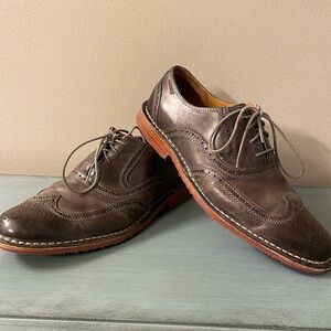 Sebago charcoal men’s wingtip shoes size 7.5